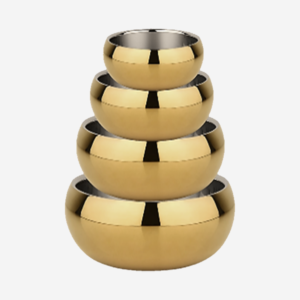 DOPPIO BOWL  WITH OUTSIDE LECKER COLOR