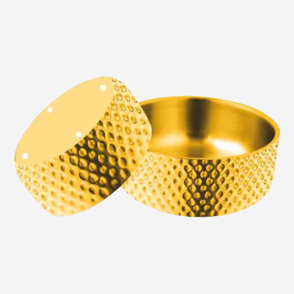 NESTO BOWL  WITH HAMMERING AND LECKER COLOR INSIDE & OUTSIDE