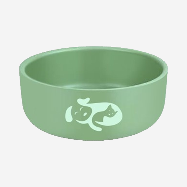 NESTO BOWL WITH OUTSIDE & INSIDE COLOR WITH OUTSIDE PRINTING AND SILICON RUBBER