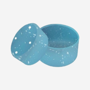 PLUMB BOWL WITH OUTSIDE  SPARKLE COLOR