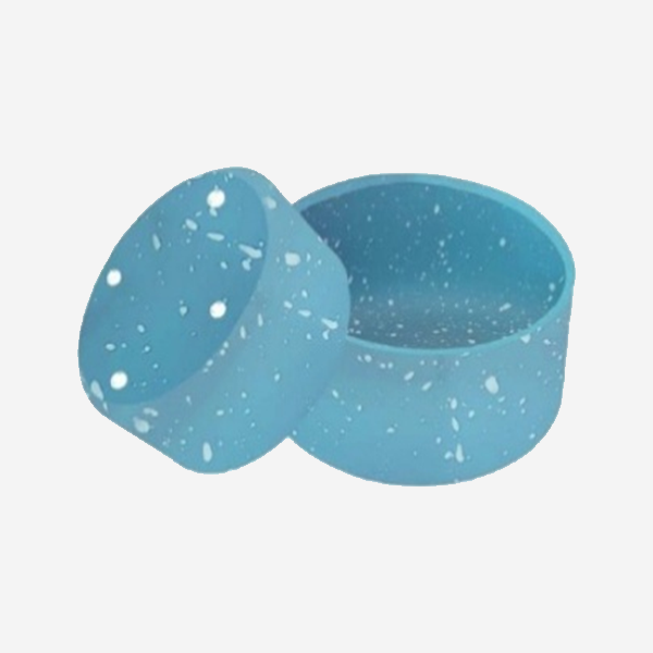 PLUMB BOWL WITH OUTSIDE  SPARKLE COLOR