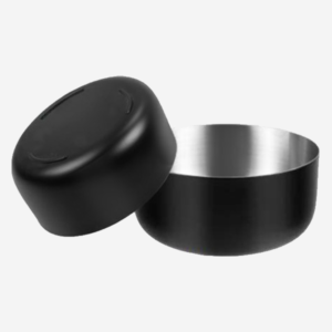 ANTISKID WOODEN DISH  WITH INSIDE HANDICRAFT DESIGN