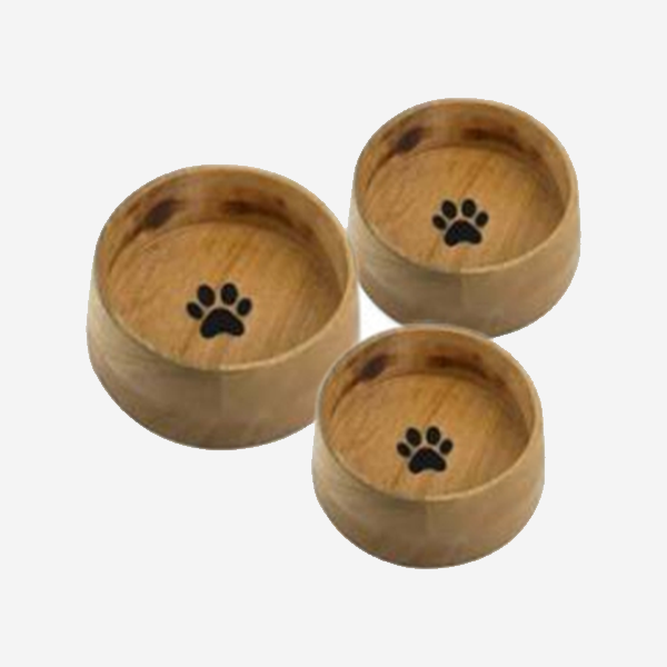 WOODEN DISH - STRAIGHT